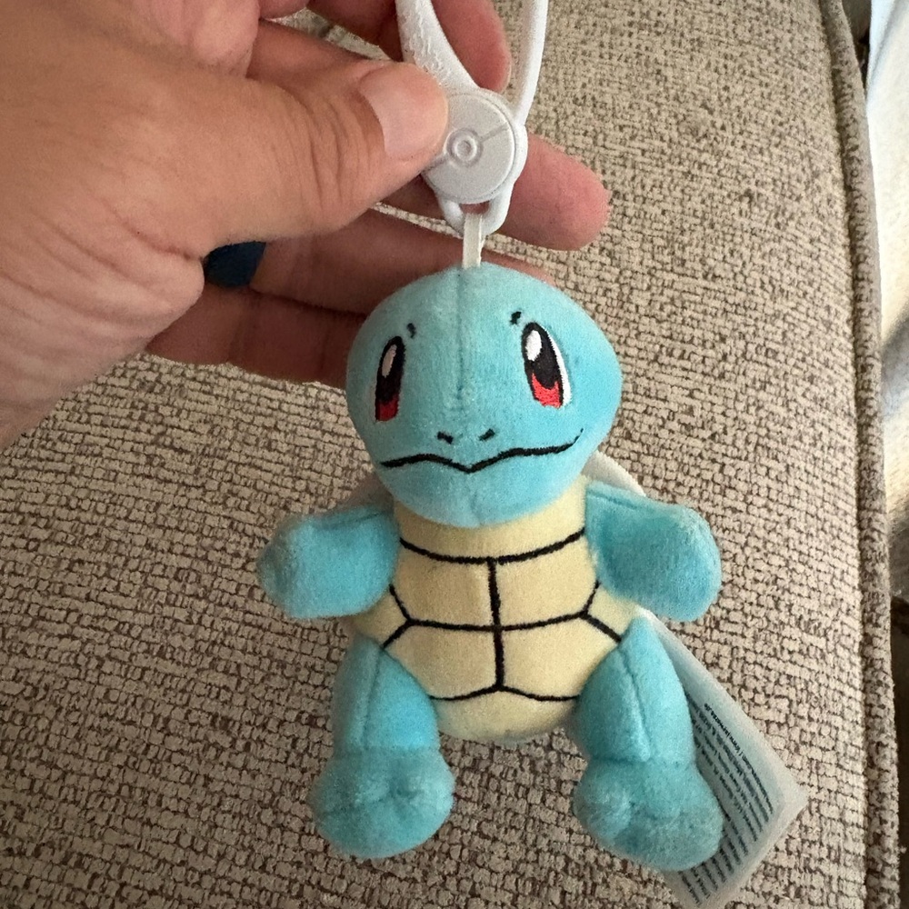 Pokémon squirtle Plush  Keychain